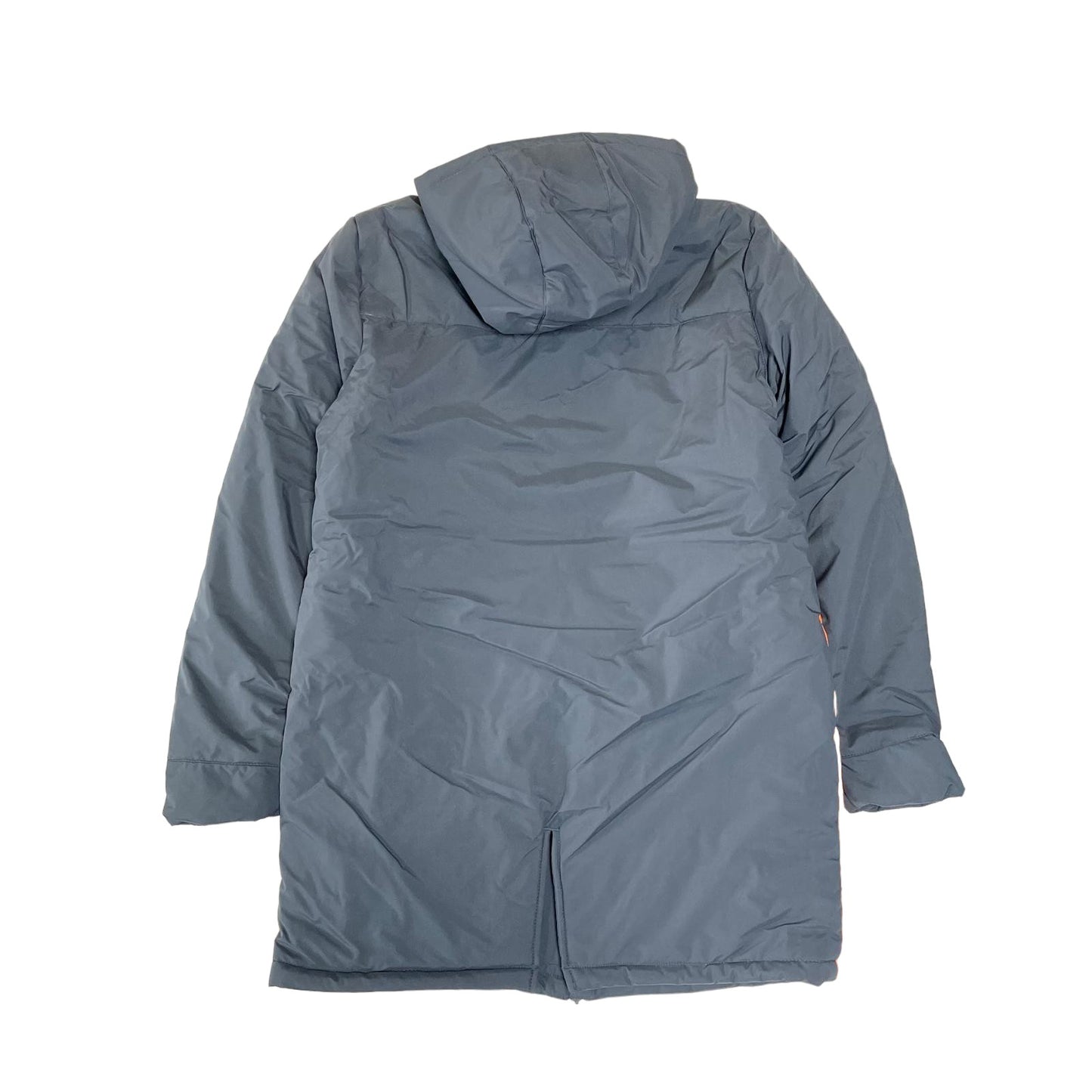 Castore Rangers FC Coaches Long Training Bench Jacket men's size S grey and orange parka