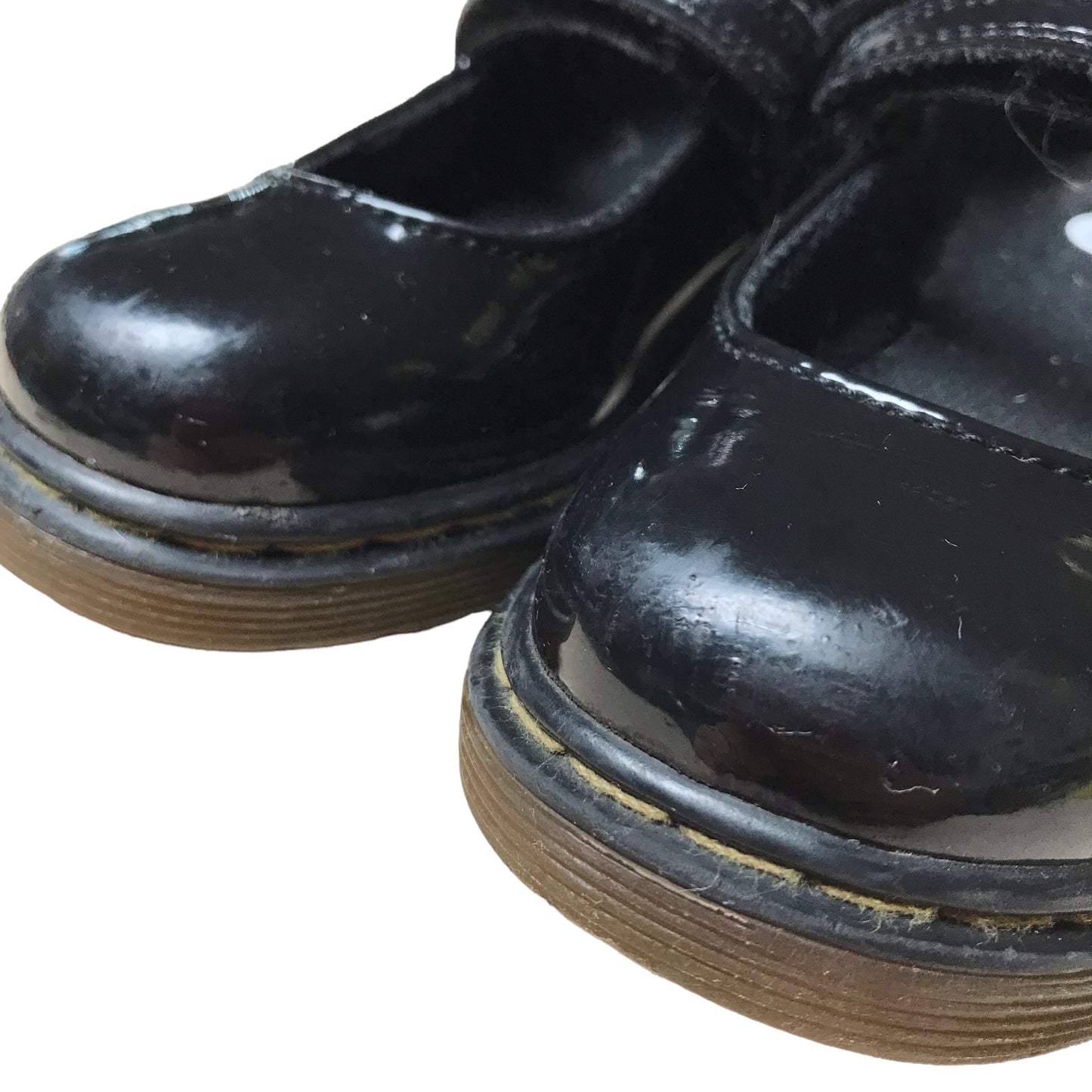 Dr. Martens Black Leather Mary Jane Shoes Shoe Size 8.5 junior
