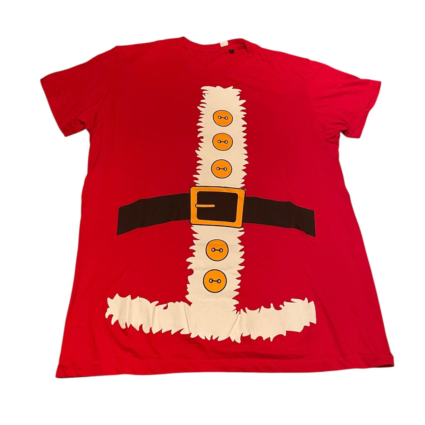 B&C L men's t-shirt Christmas print cotton