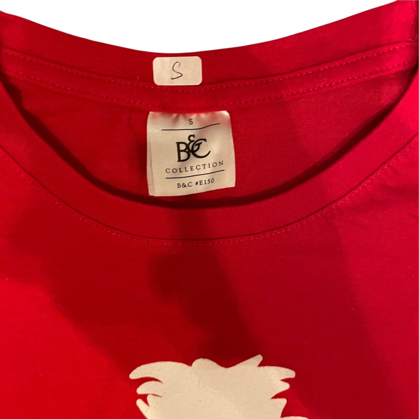 B&C S men's t-shirt Christmas print cotton