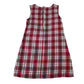 Beebay 10 years red tartan check dress cotton