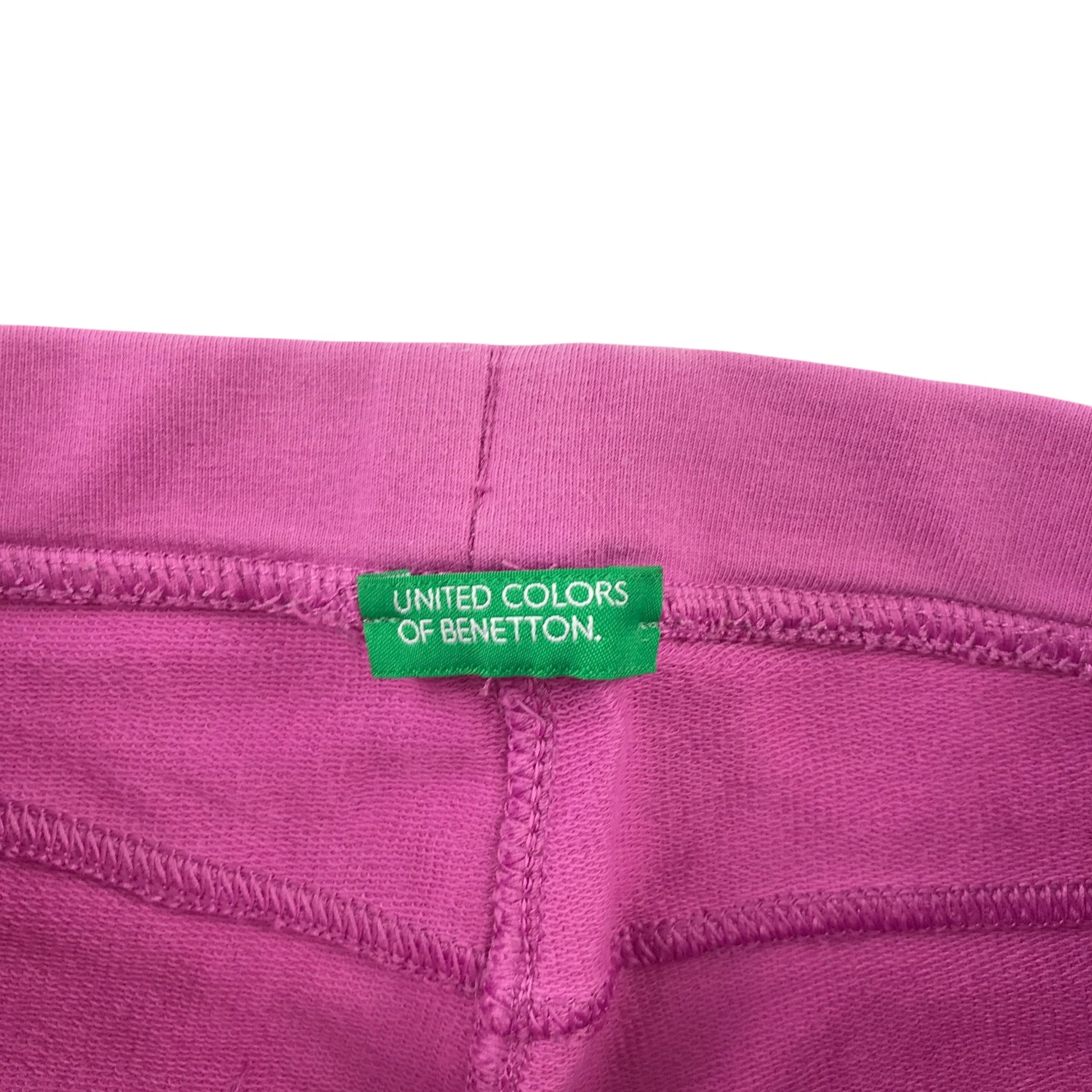 Benetton 8-9 years pink jeggings cotton elastane