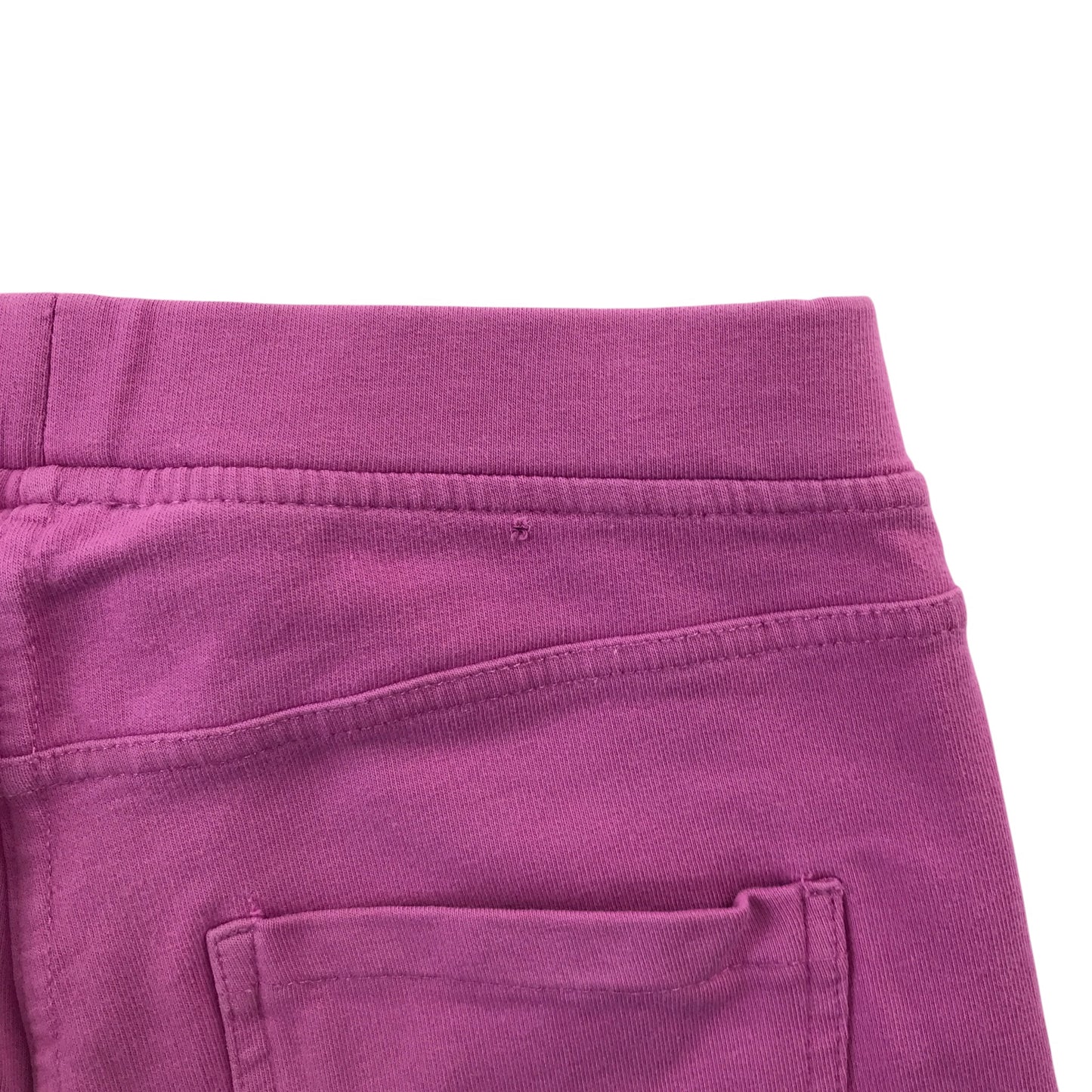 Benetton 8-9 years pink jeggings cotton elastane
