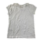 Boden 8-9 years white t-shirt embroidered lace style collar