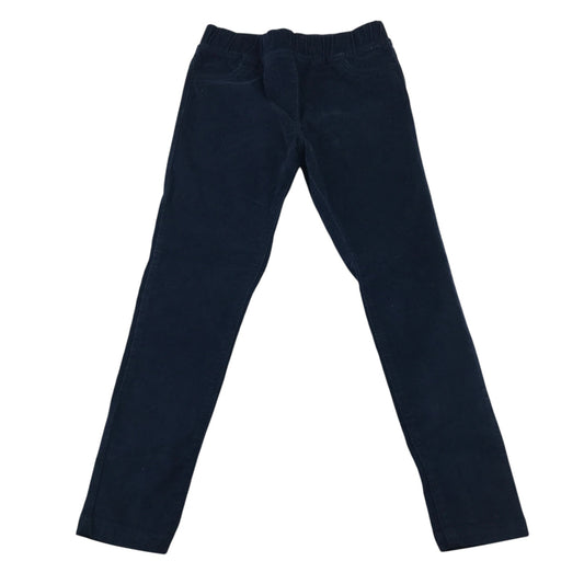 Boden 6-7 years navy blue corduroy jeggings cotton elastane
