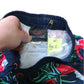 Bodyboards 5-6 years navy swim shorts floral polyester