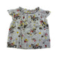 Bonpoint 5-6 years white floral blouse cotton