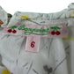 Bonpoint 5-6 years white floral blouse cotton