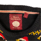 Brave Soul S men's black Christmas jumper acrylic