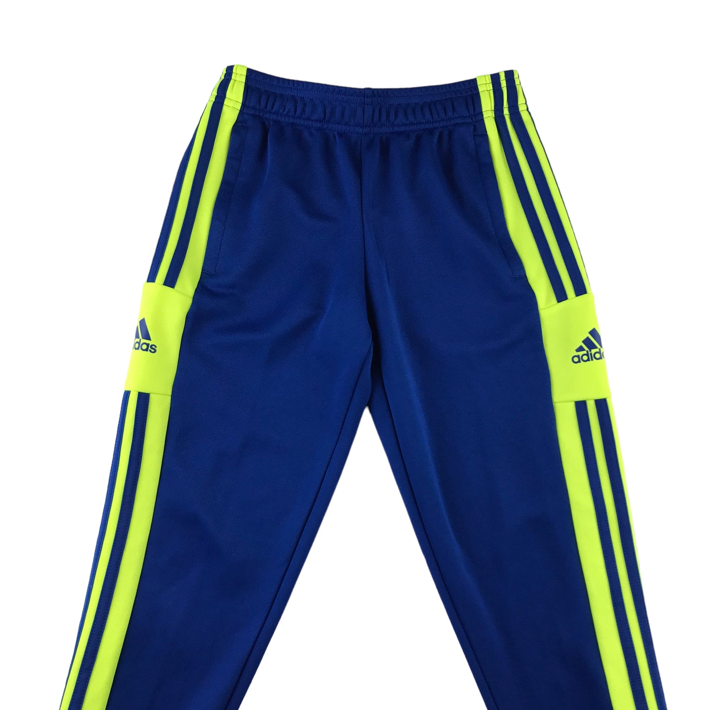 Nike joggers 9-10 years blue and neon slim leg with elasticated waistband