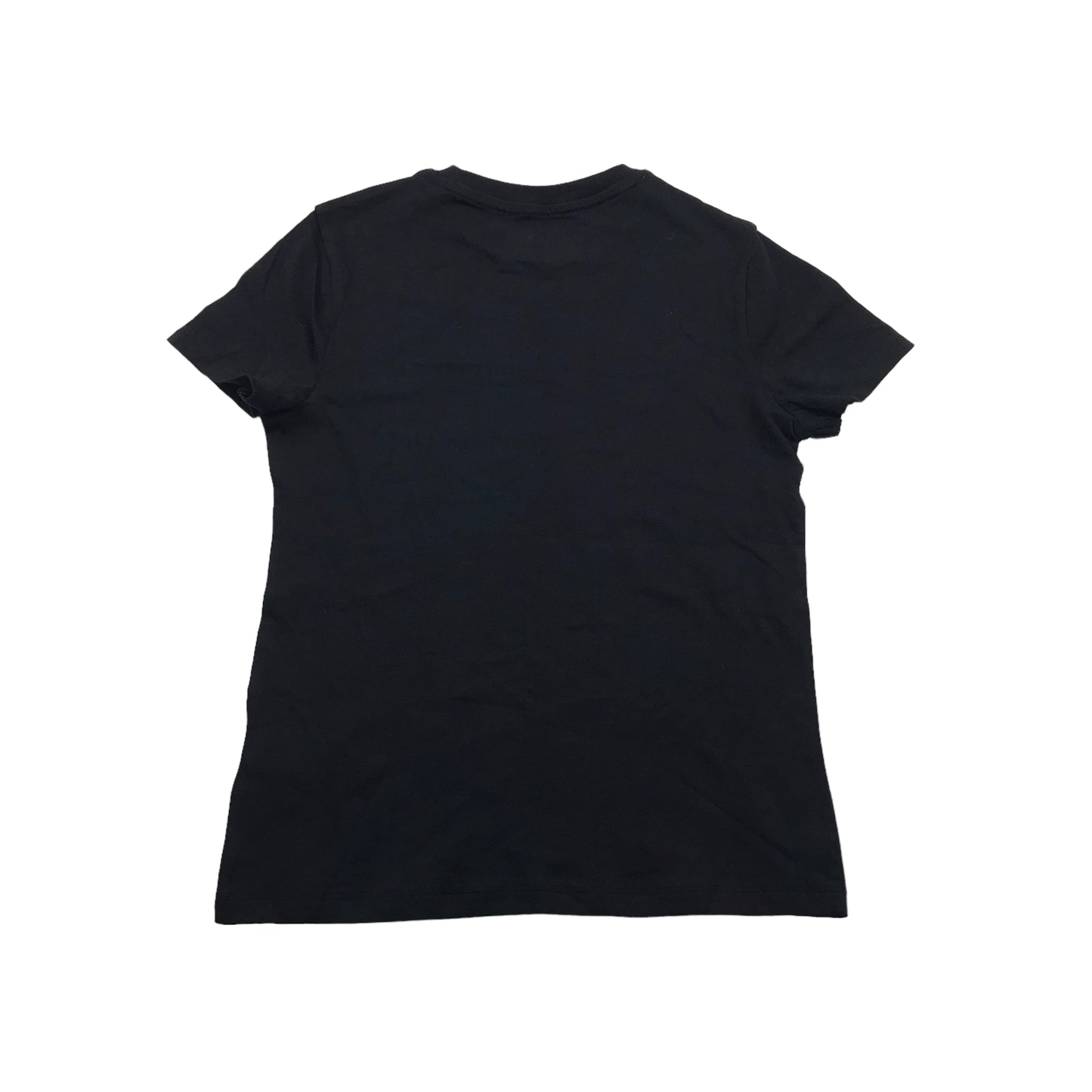 M&S Black Plain T-shirt Age 7