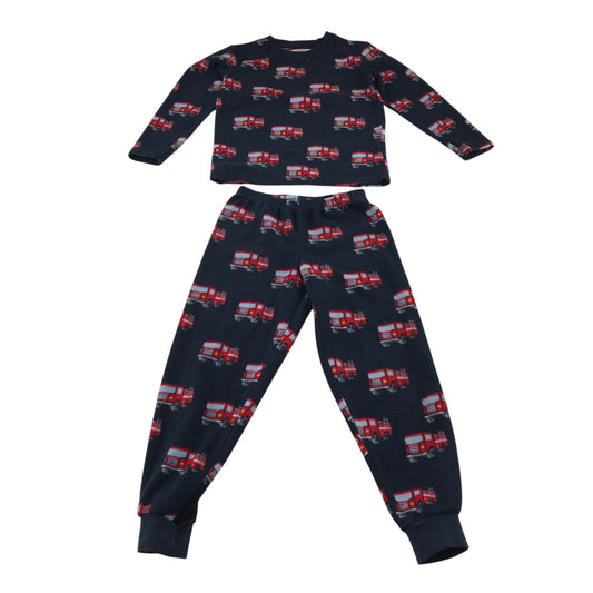 C&A 6 years dark blue pyjama set polyester