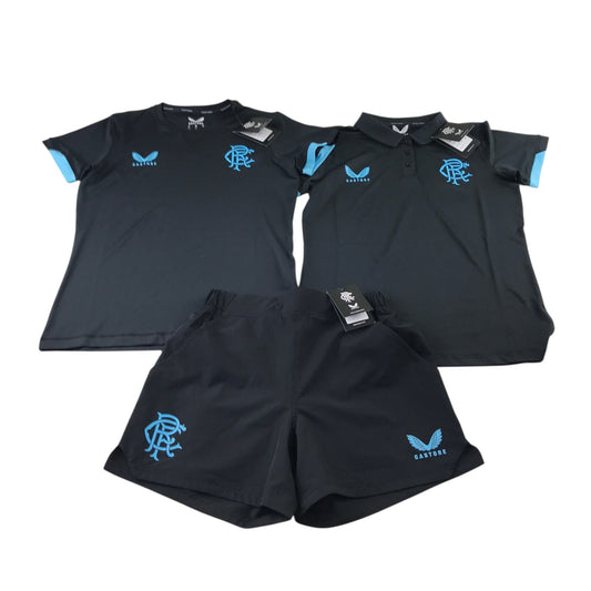 Castore Rangers FC UK10 travel 3 Piece bundle polyester elastane