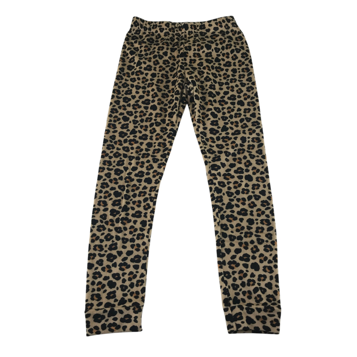 Cat & Jack 9-10 years brown pyjama set leopard print polyester elastane