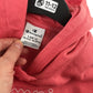 Champion 11-12 years hoodie coral red cotton polyester