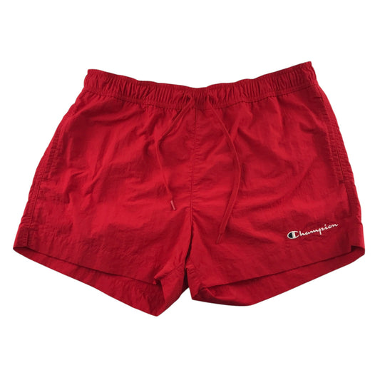 Champion men's size M red swim trunks