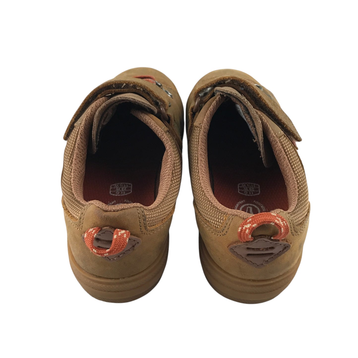 Clarks UK 11 jr brown shoes