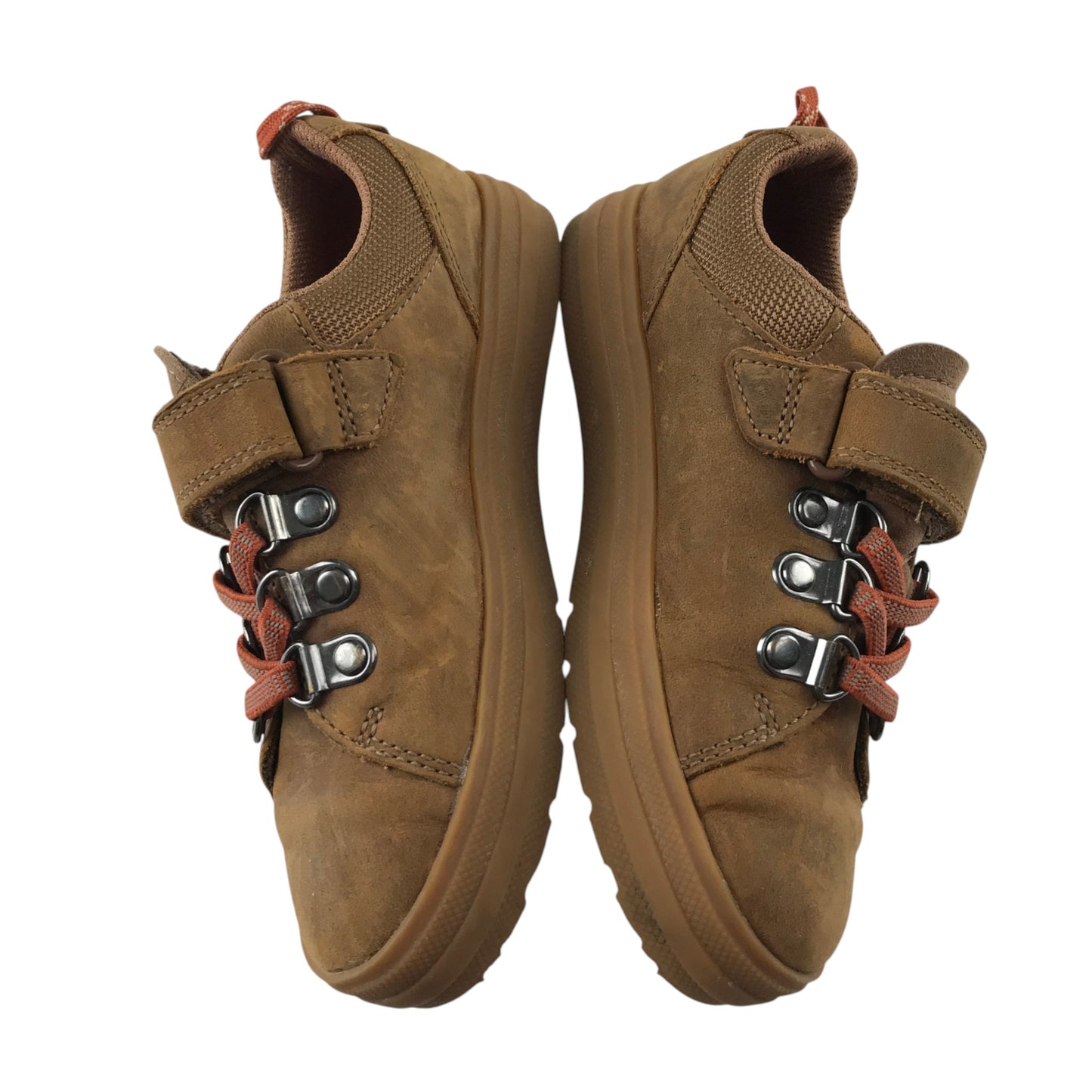 Clarks UK 11 jr brown shoes