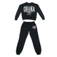 F&F sweater and joggers set 12-13 years black Stitch and Angel Ohana