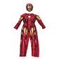 F&F Ironman costume 9-10 years onesie dress up costume with mask