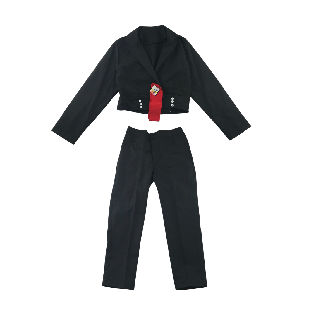 Grimi Costume Age 12 Black Elegant Black Huaso Suit