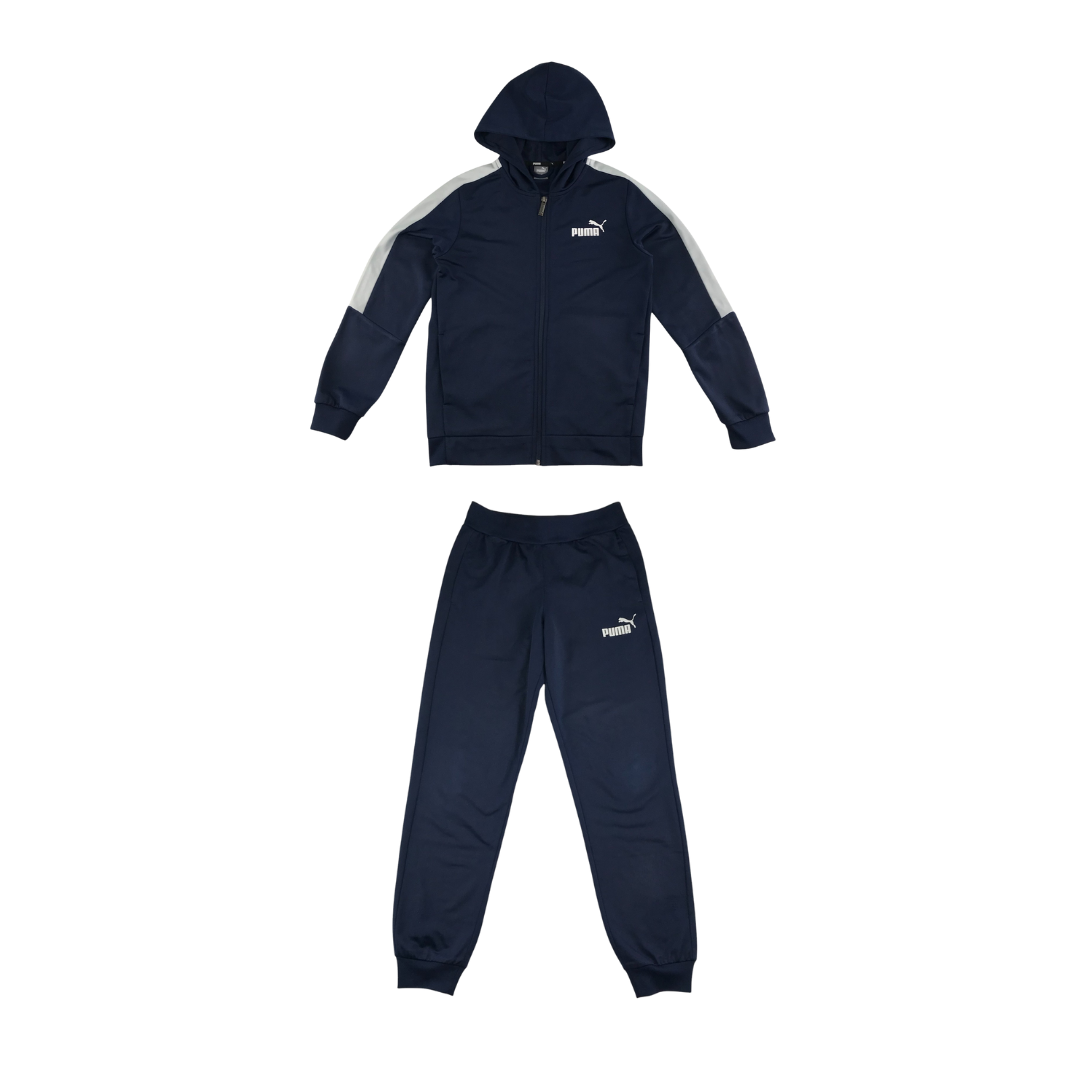 Puma tracksuit 11-12 years navy blue joggers and hoodie