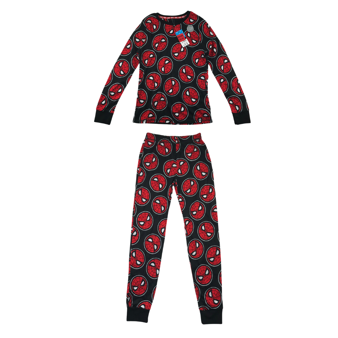 George pyjama set 11-12 years red and black Marvel Spiderman cotton