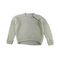 St Bernard Jumper Age 9 White Knitted Pattern Shoulder Zip Detail