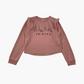 Friends set 8-10 years light pink sweater and joggers
