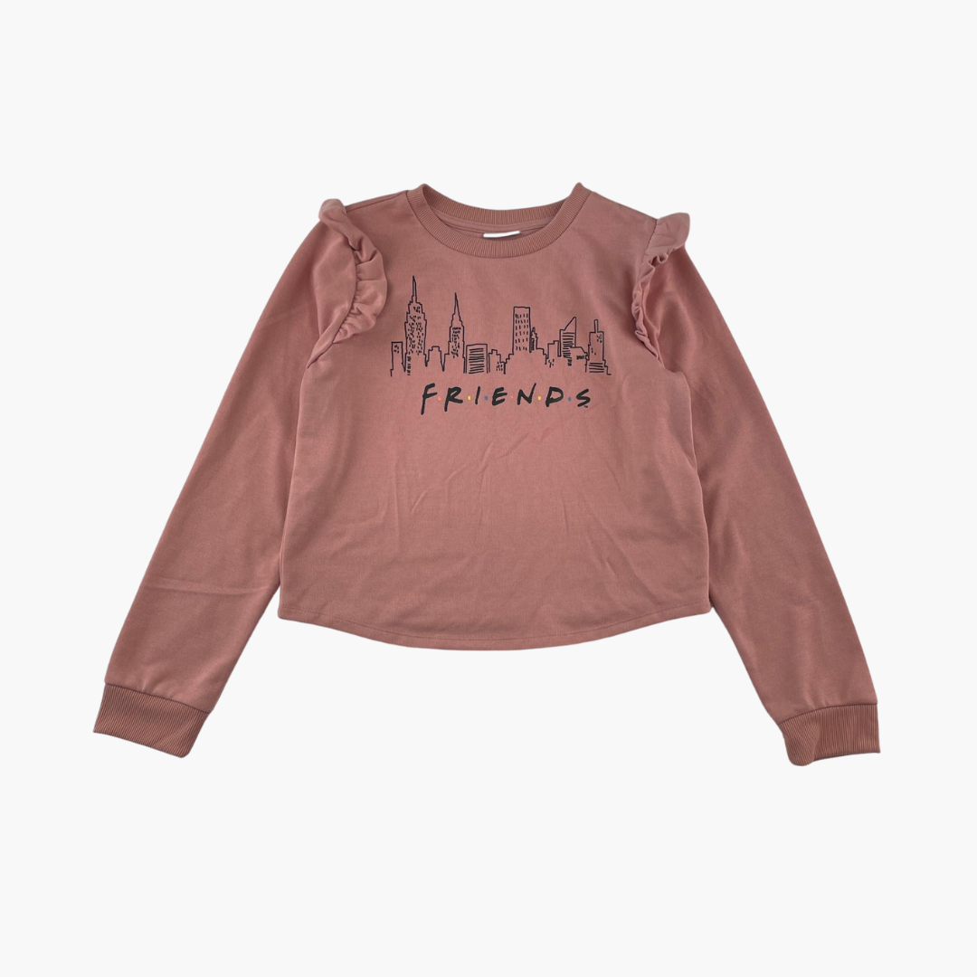 Friends set 8-10 years light pink sweater and joggers