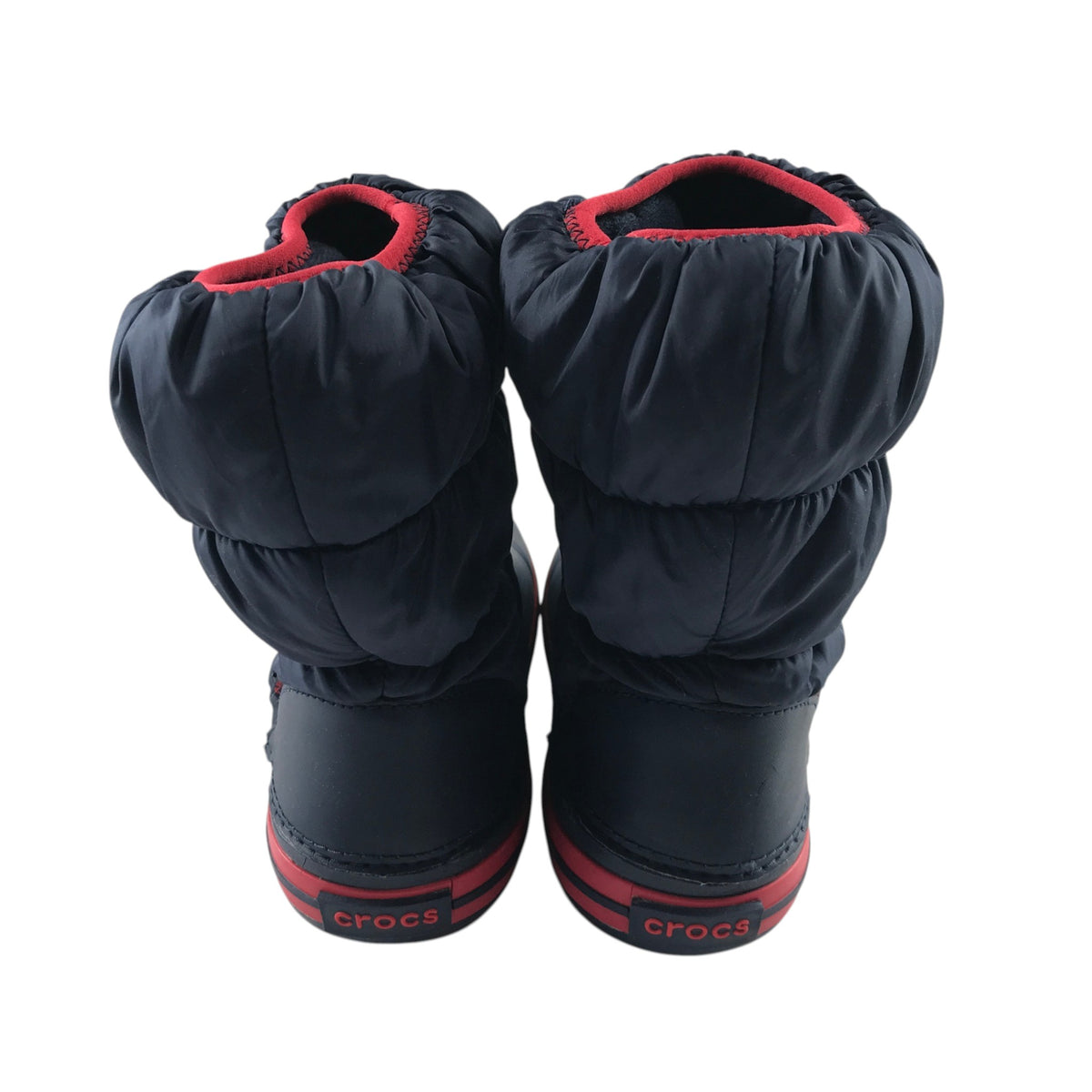 Crocs size UK 13 junior navy blue winter boots