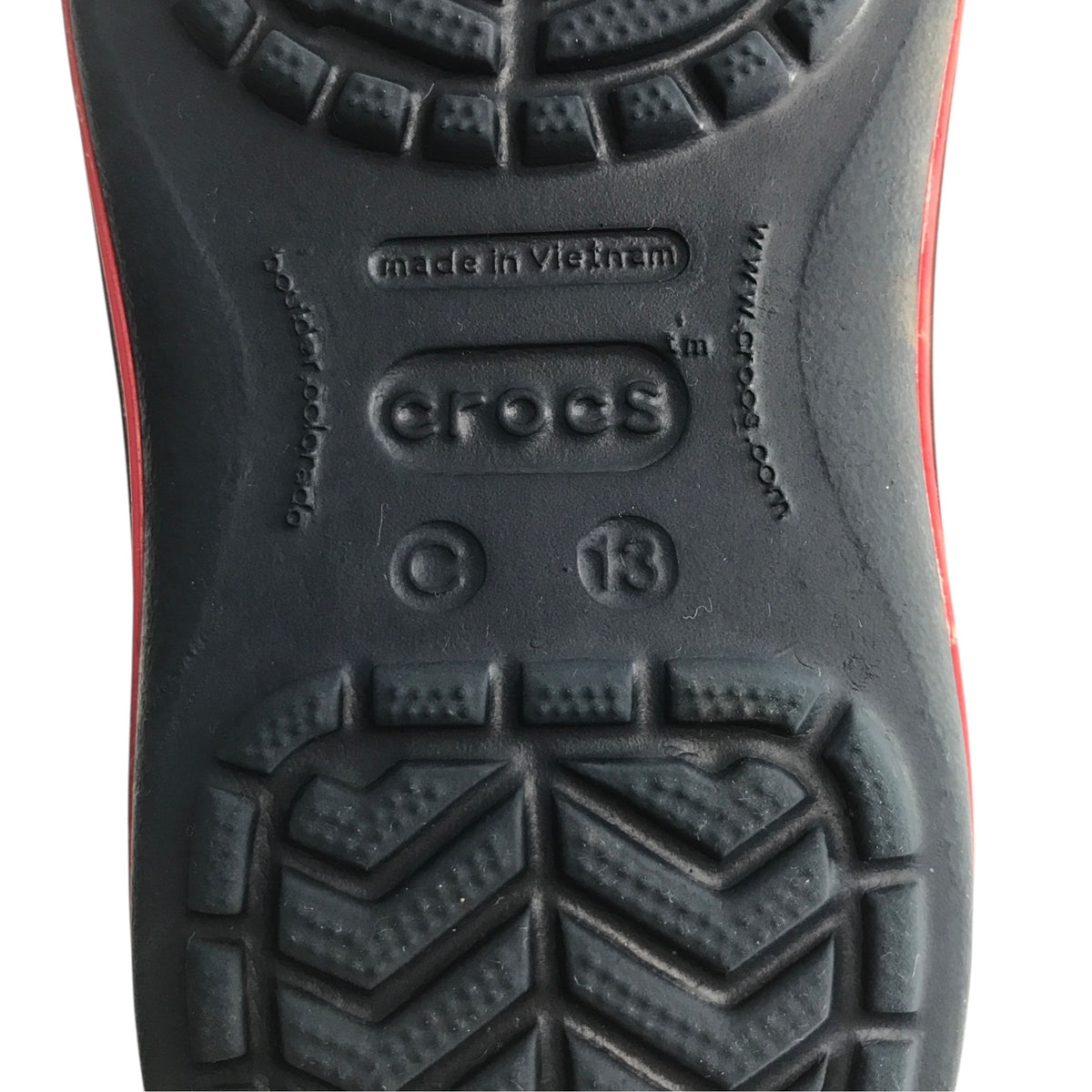 Crocs size UK 13 junior navy blue winter boots