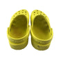 Crocs size UK 13 junior yellow clogs