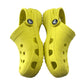 Crocs size UK 13 junior yellow clogs