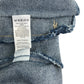 Tu denim jacket 7-8 years years blue long sleeve with plant print cotton