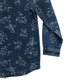 Tu denim jacket 7-8 years years blue long sleeve with plant print cotton