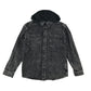 Next denim jacket 10-11 years black long sleeve with hood cotton