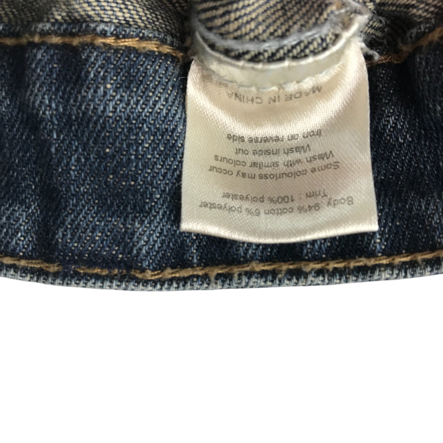 Internacionale denim jacket womens size 6 with sherpa lining