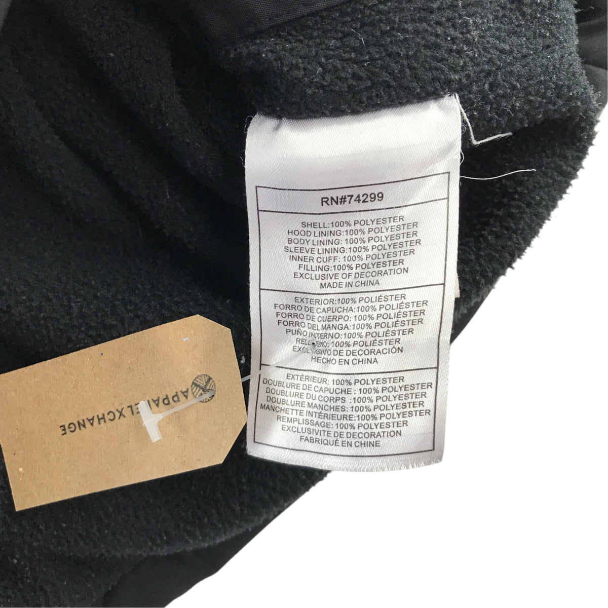 DKNY Jeans 5-6 years black puffer jacket polyester