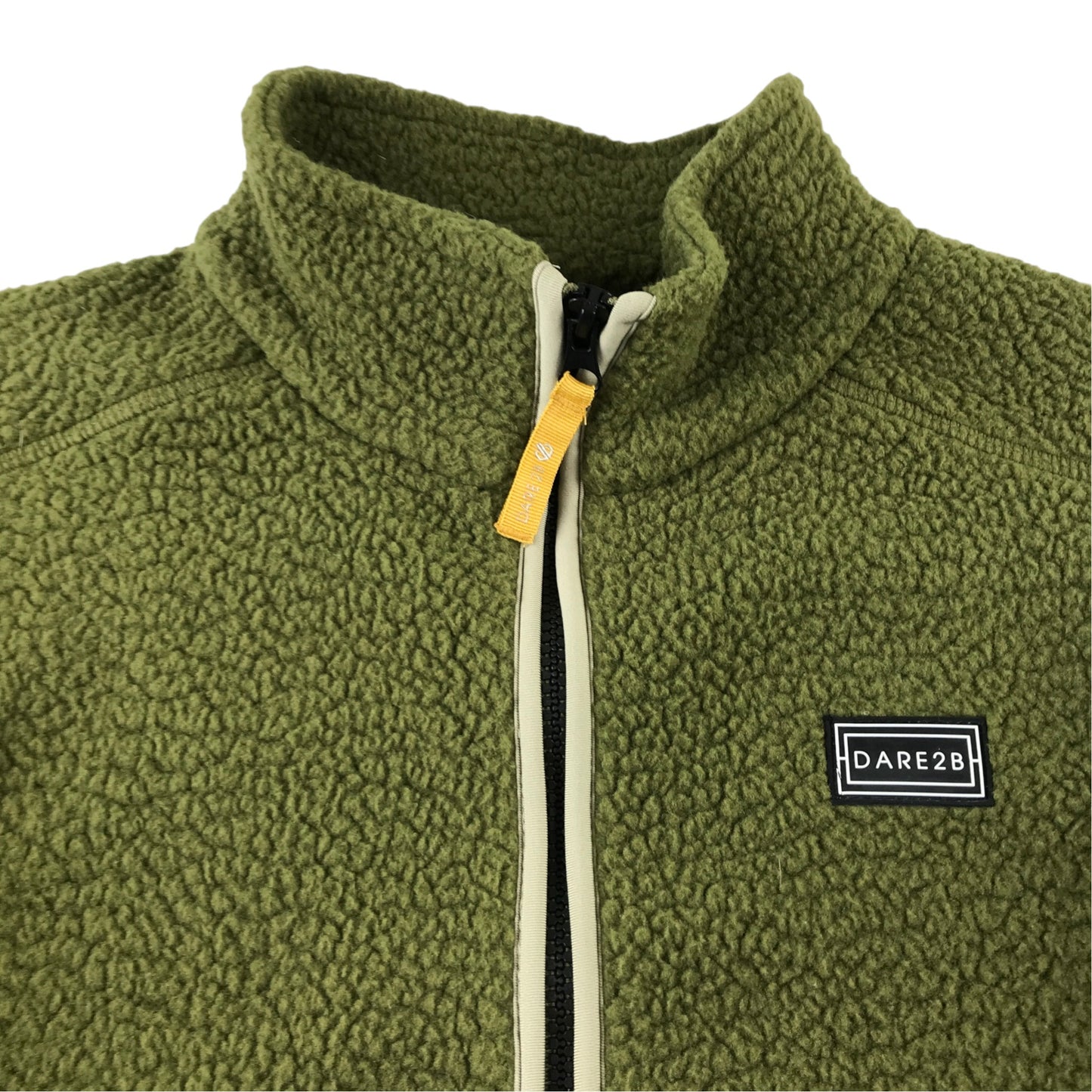 Dare2B 12-13 years khaki green full zipper fleece