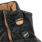 Decathlon 8 years dark grey puffer gilet polyester polyamide