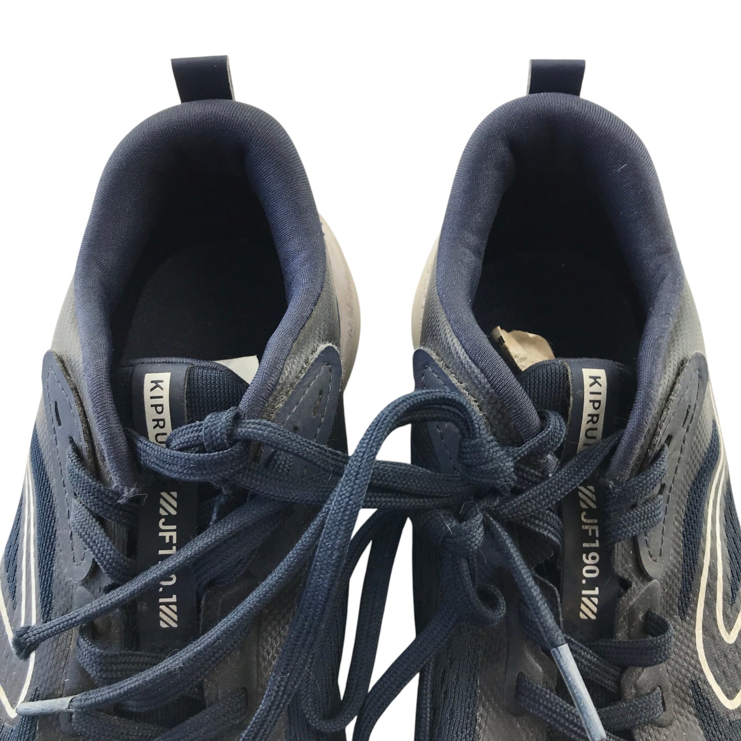 Decathlon Kiprun size 6.5 navy blue trainers