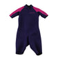 Decathlon 5-6 years purple and pink wetsuit neoprene rubber and polyester