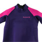 Decathlon 5-6 years purple and pink wetsuit neoprene rubber and polyester
