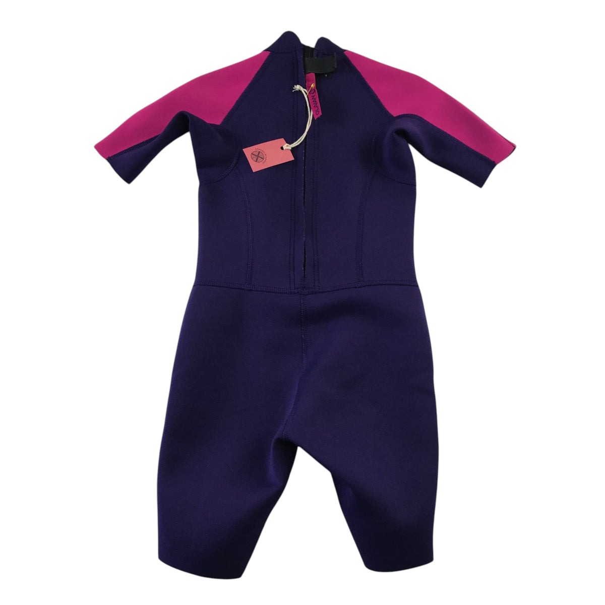 Decathlon 5-6 years purple and pink wetsuit neoprene rubber and polyester