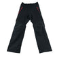 Decathlon 7-8 years black hiking trousers polyamide elastane polyester