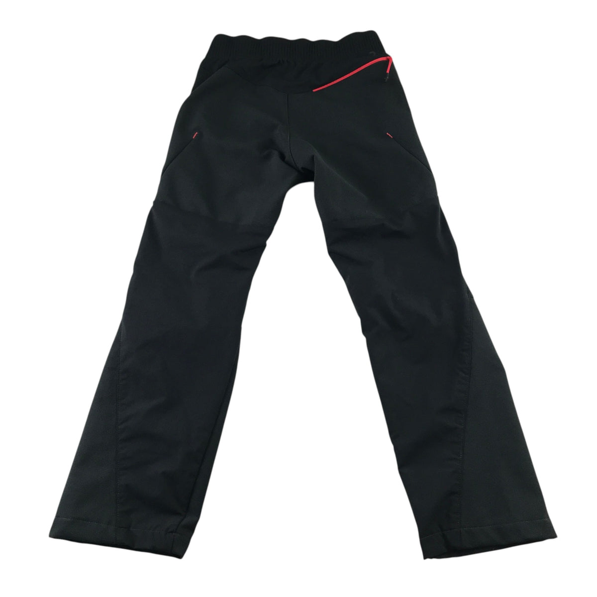 Decathlon 7-8 years black hiking trousers polyamide elastane polyester