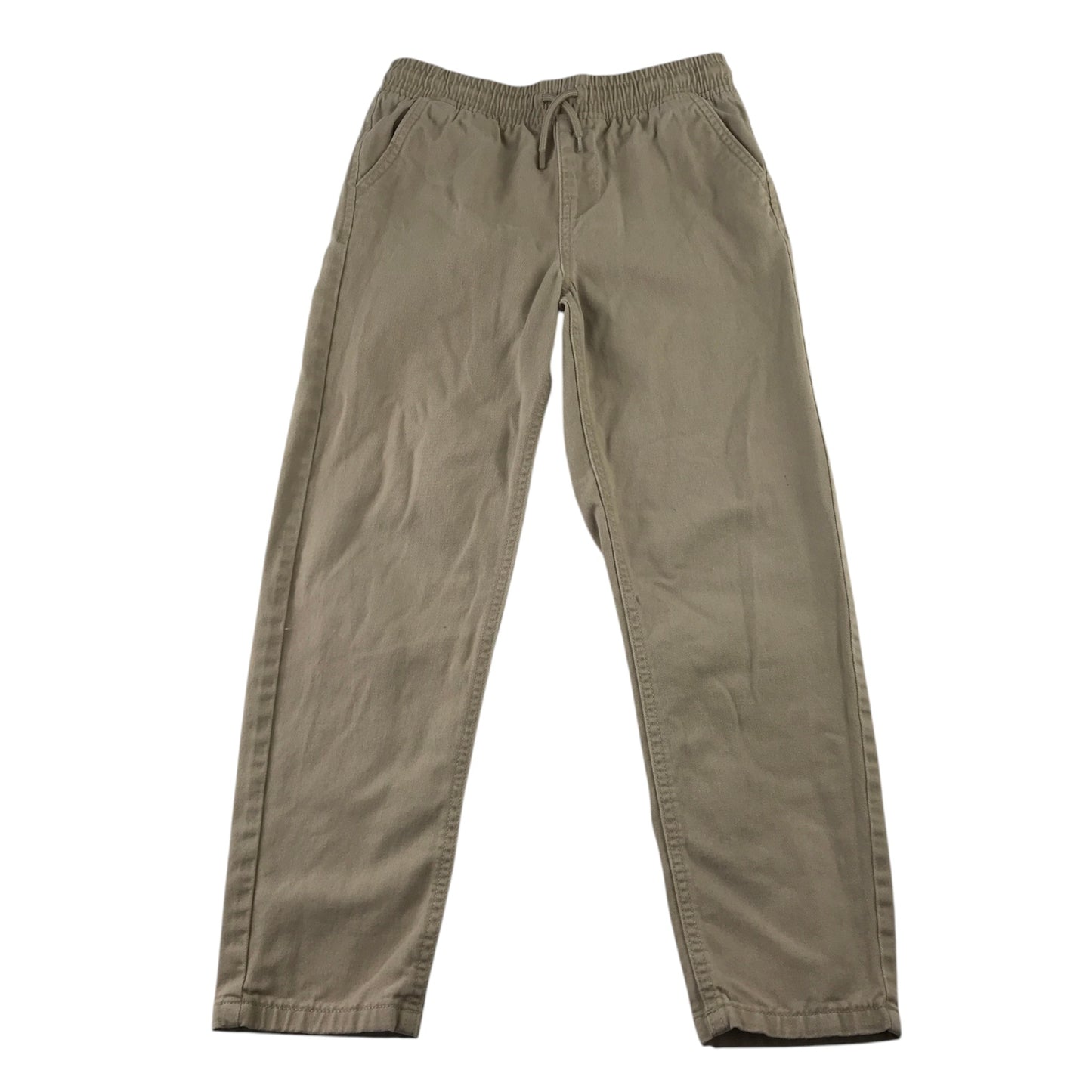 Denim Co 10-11 years beige trousers cotton