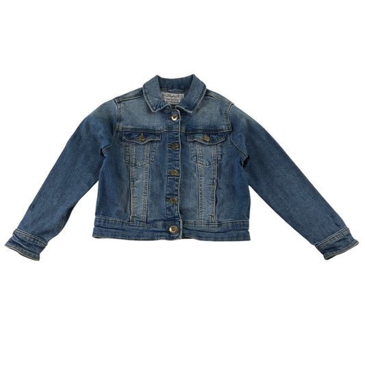 Denim Co 6-7 years blue denim jacket cotton elastane