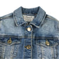 Denim Co 6-7 years blue denim jacket cotton elastane